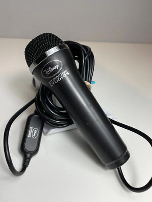 Nintendo Wii Microphone Disney Logitech Excellent Mint Clean Condition