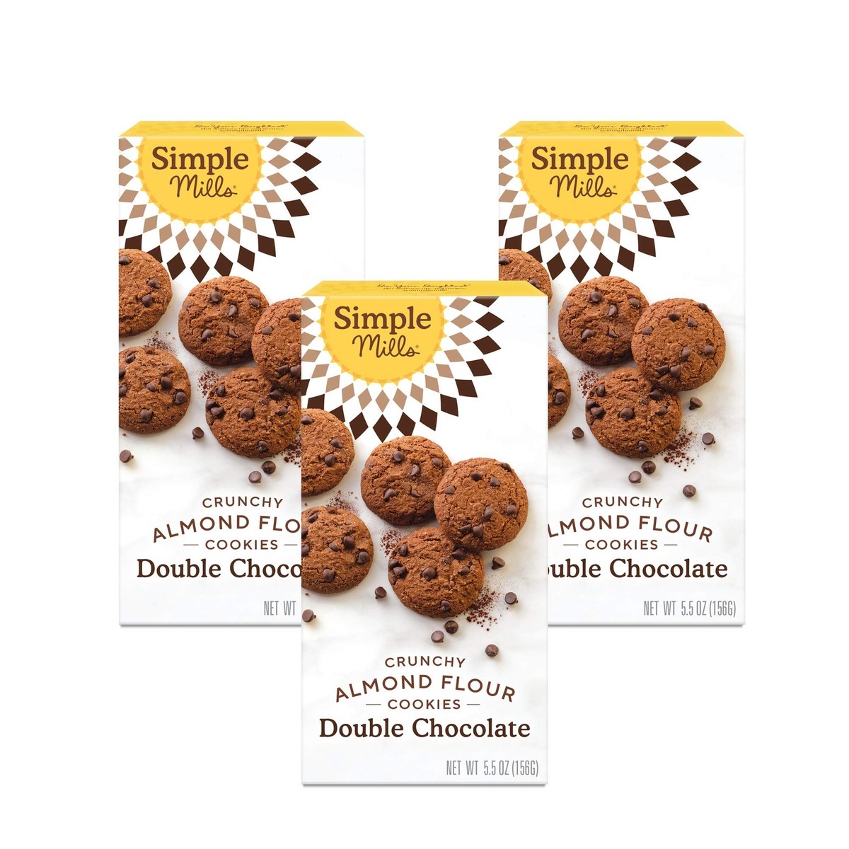 Simple Mills Almond Flour Double Chocolate Chip Cookies Gluten