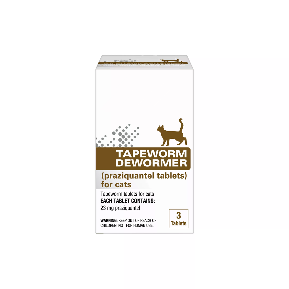 Elanco Tapeworm Dewormer Tablets for Cats 3 Count