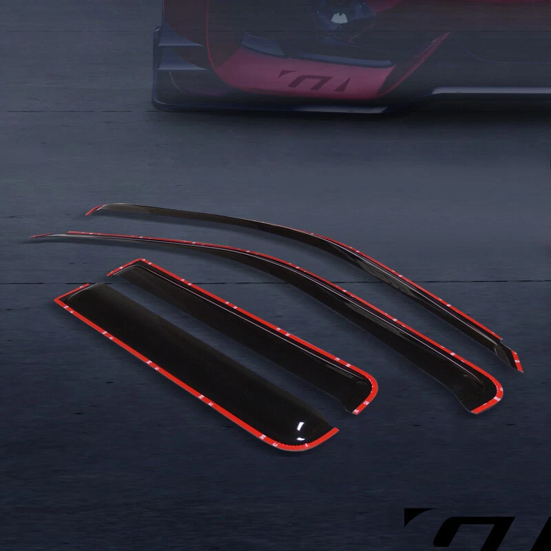 In-Channel For 2001-2005 Ford Explorer Sport Trac Sun/Rain Guard Window Visors - Image 2 of 4