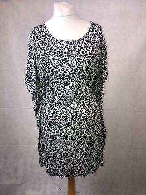 Bruno Banani Leopard Print Tunic UK 12 TD017 KK 16