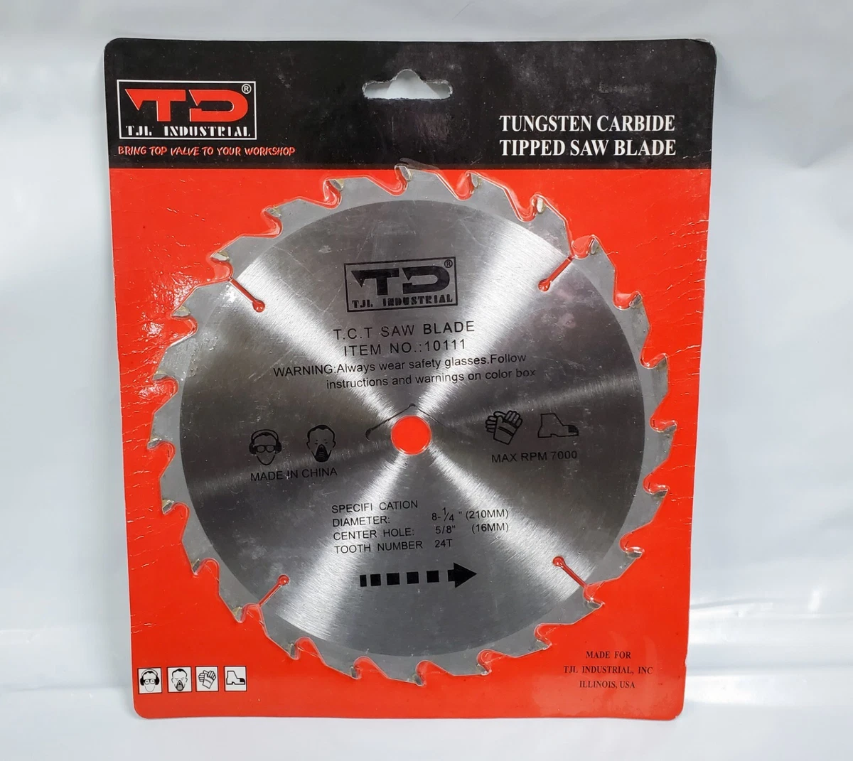 Tungsten carbide sale tipped saw blade