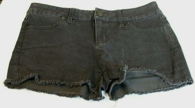 black jean short