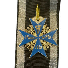 GERMAN IMPERIAL BLUE MAX "POUR LE MERITE" MEDAL - DOUBLE SIDED