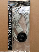 Computer Cable SPC SPC10469 Serial Mouse DB9 Male/Female Data 6' ft - SHIELDED