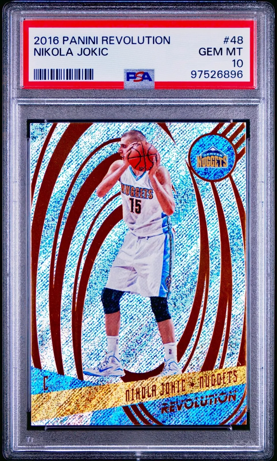 Nikola Jokic trading card
