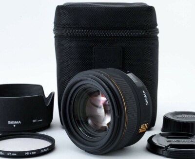 Sigma 30mm f/1.4 DC HSM EX Lens For Nikon w/ Soft case from Japan [Exc++]#665673