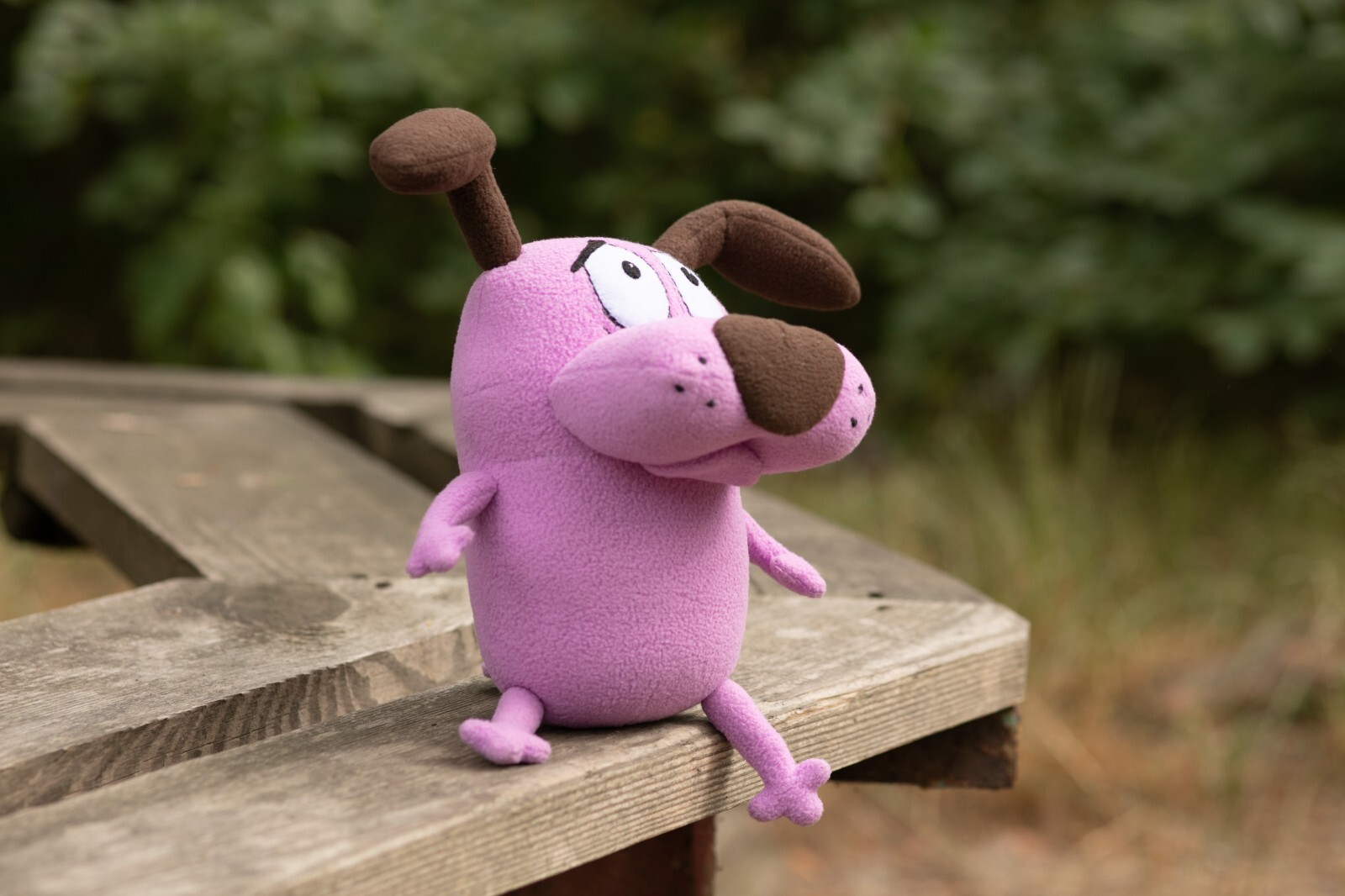Courage the Cowardly Dog, Courage dog, handmade stuffed animal eBay