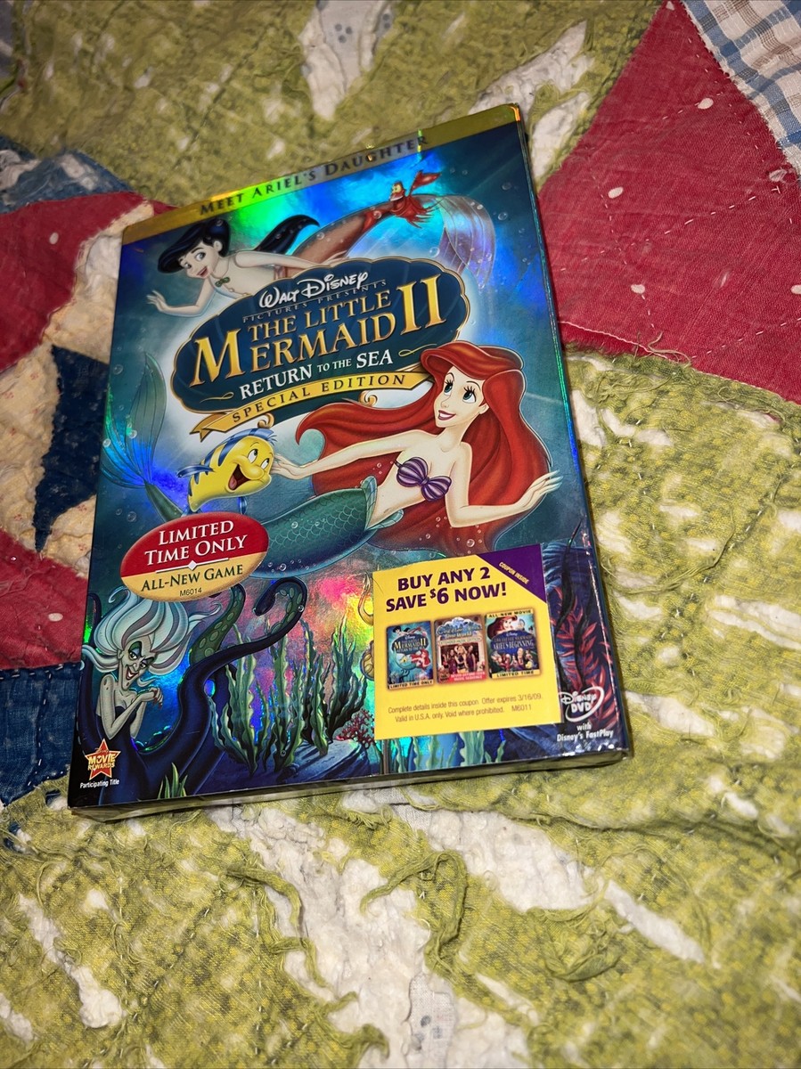 The Little Mermaid 2 Return To The Sea Dvd Mala Morska Vila 2.: Navrat