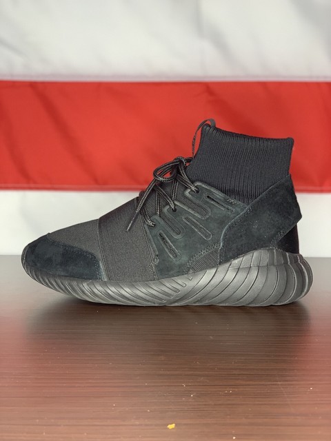 Size 7.5 - adidas Tubular Doom Blackout 