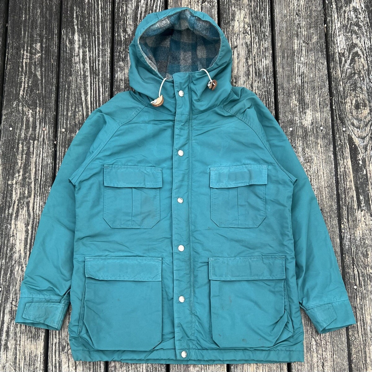 Vintage Baxter State Parka Flannel Lined Jacket