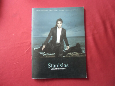 Stanislas - L´Equilibre instable (mit Widmung) . Songbook Notenbuch. Piano Vocal