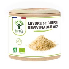 Levure de Bière Revivifiable Bio - Complément alimentaire - 60 gélules