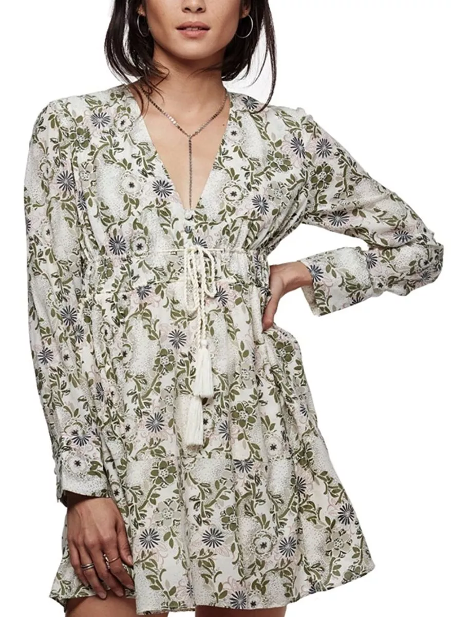 Mini clearance peasant dress