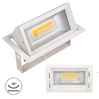 Led Deckenlampe Deckenleuchte Deckenspot Einbaustrahler Einbauspot Schwenkbar