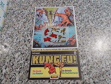 letraset KUNG FU N.8 TRASFERELLI (TRASFERIBILI) ACTION TRANSFERS VINTAGE NEW 