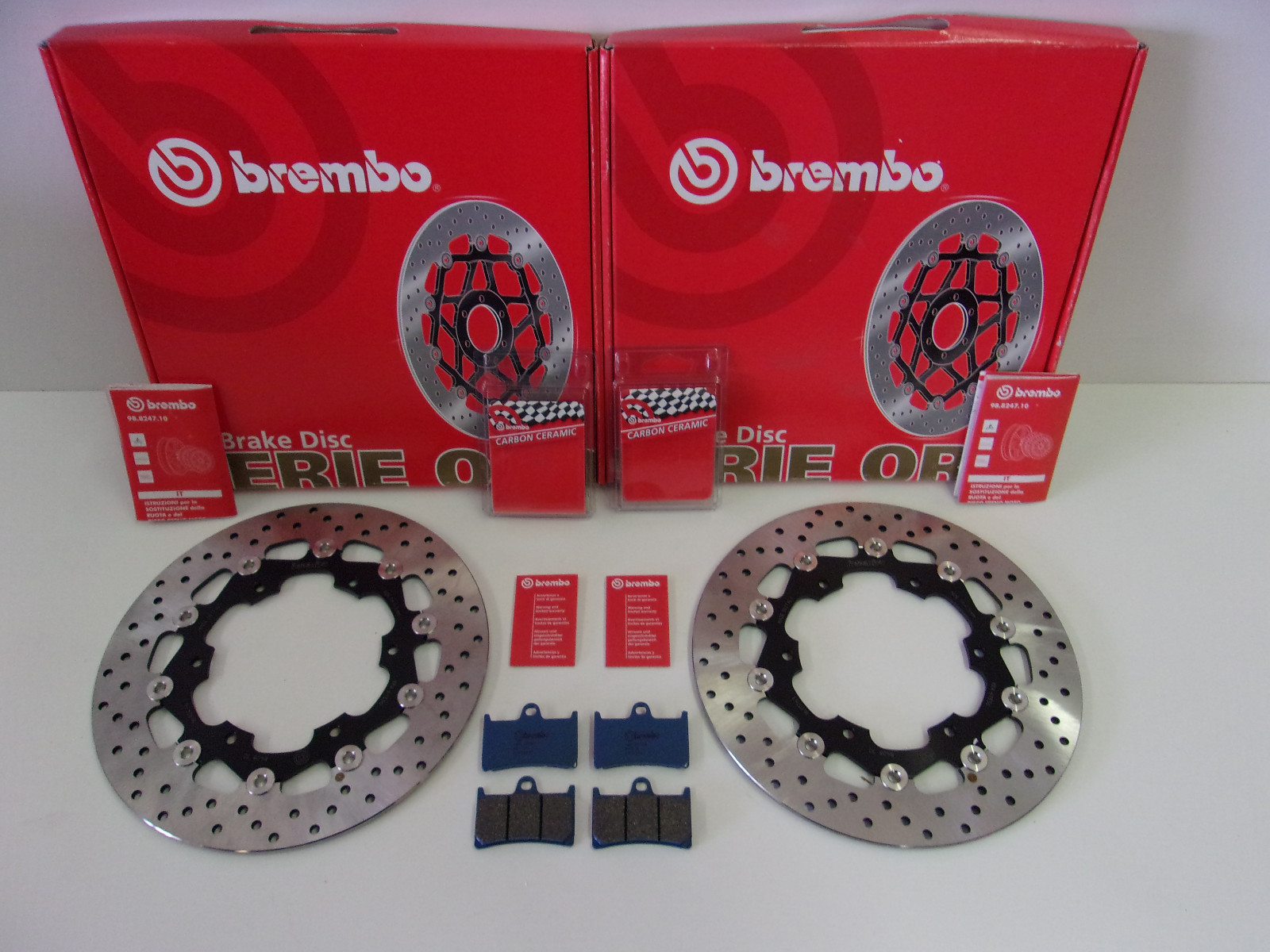 Brembo Bremsbeläge Bremsklötze Bremse vorne + hinten Yamaha YZF-R1 1000 YZF R7 - Bild 6