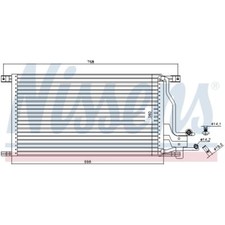 Condensateur Ford TRANSIT