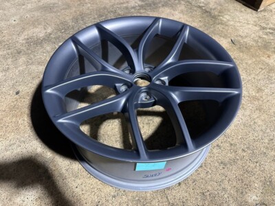 1x SINGLE 20  OEM Tesla Model 3 Zero-G Factory Performance Wheel Matte Gunmetal