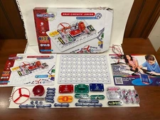 Electronics Snap Circuits Jr. Set Elenco Exploration Kit #SC-100 Complete/tested