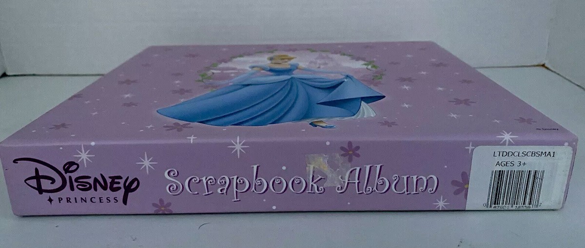 Disney Princess Scrapbook Deluxe Album 8x8 Purple-Pink