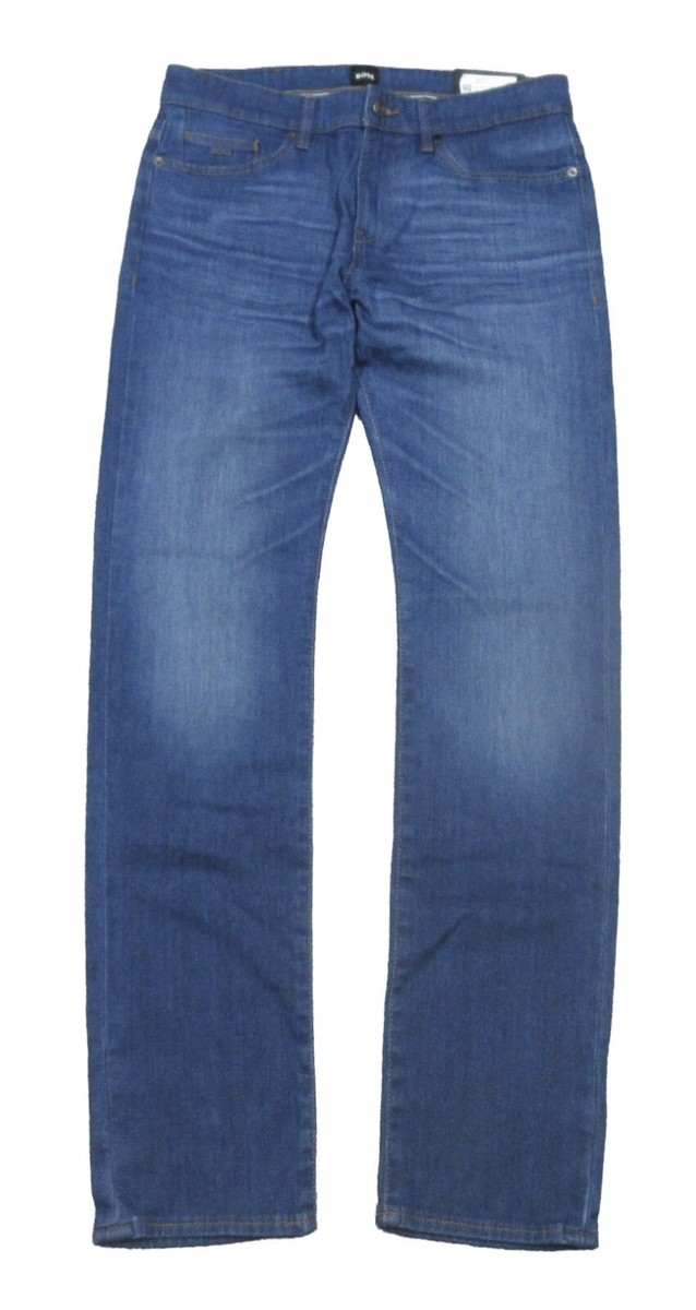 Boss Hugo Boss Men's Blue Delaware 3-1 Cashmere-Touch Slim Fit