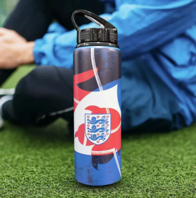 England Lions Sipper Trinkflasche 700ml Hydrat Aluminium leicht für Reisen