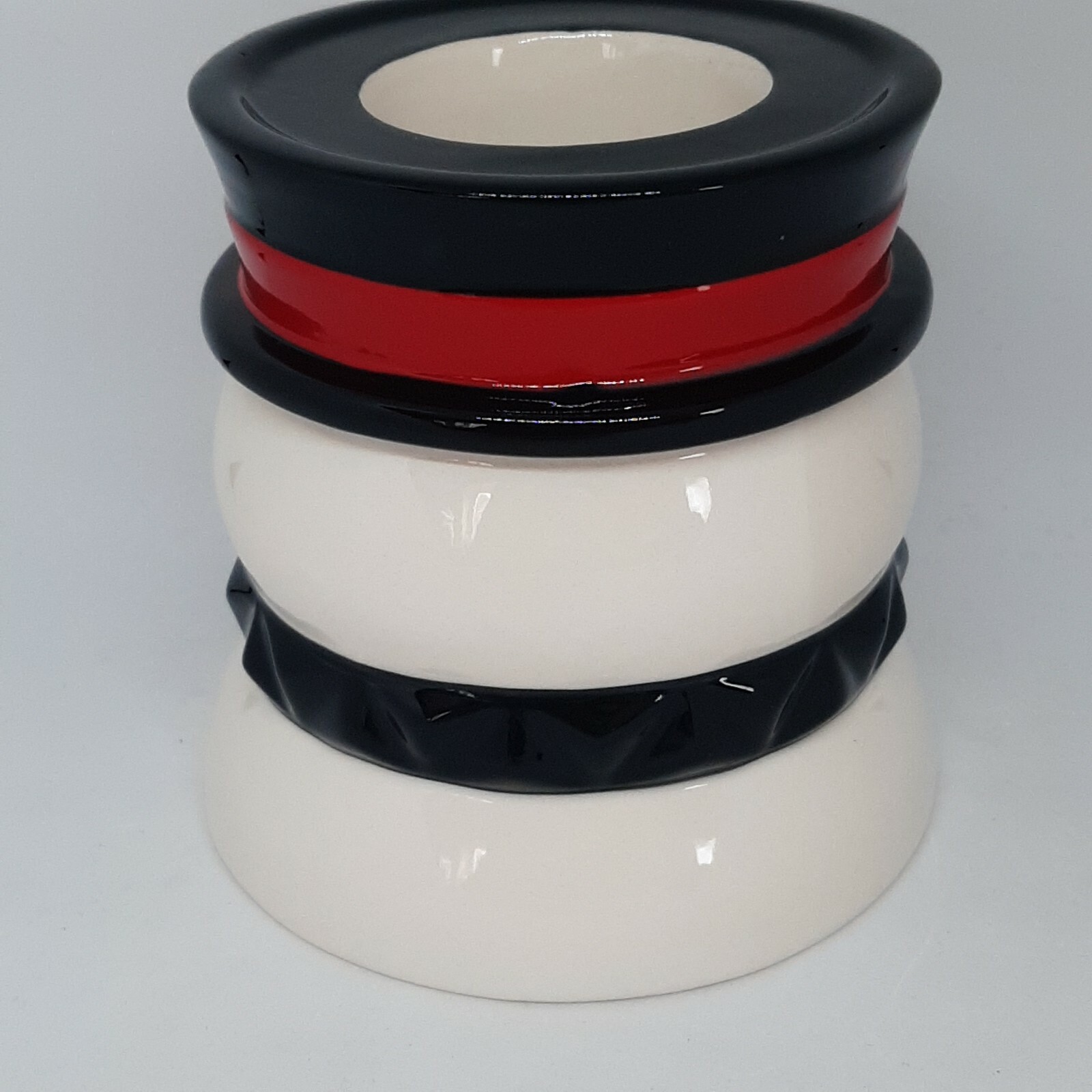 Yankee Candle Jackson Frost Votive Holder Christmas Winter Snowman Home