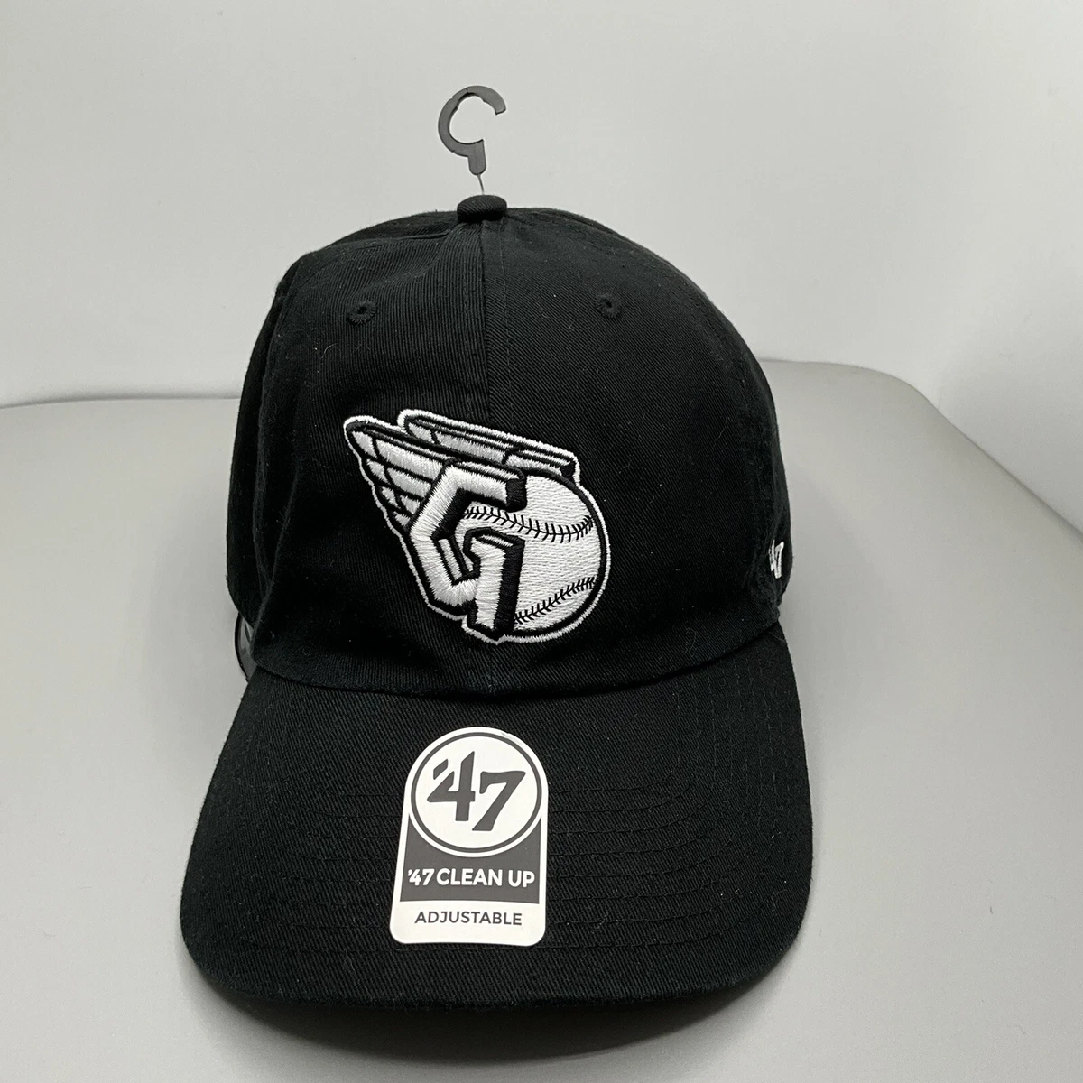 Casquette Snapback 47 Brand Cleveland Guardians - Logo Patch - Mélange Laine Bleu