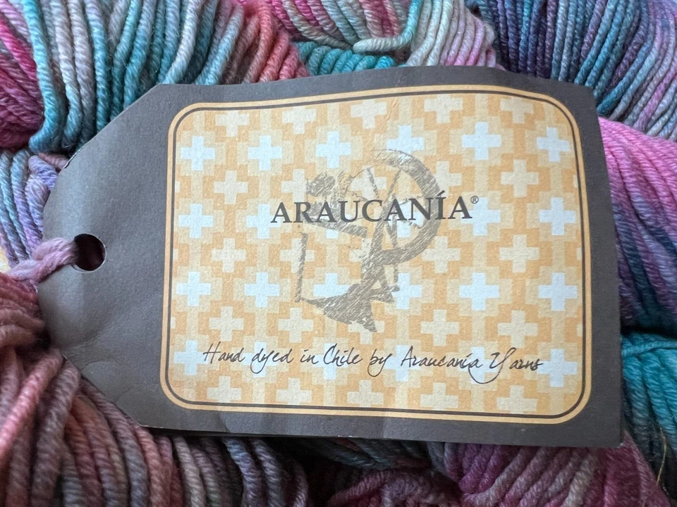 ARAUCANIA "Toconao Multy" Color: Tie-Dye 100% Lana 10 Madejas ¡Preciosos Colores! Foto 2 de 4