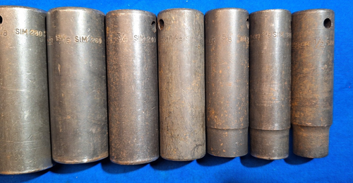 Snap-On 309SIMYA +2 11pc 1/2" dr SAE DEEP 6pt impact socket set 1-5/16" - 1/2" - Picture 5 of 10