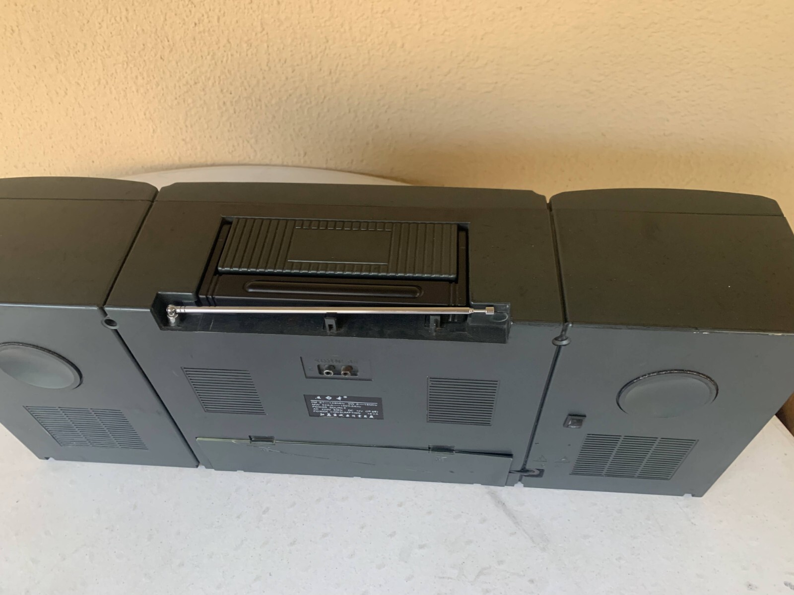 RADIORECORDER BOOMBOX YANWU CASSETTE AM/FM DISCOLITE NO LASONIC AUDIO RARE!!!!