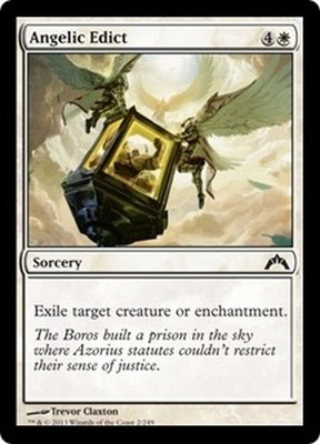 MTG Magic GTC - (4x) Angelic Edict/Engel Edit, English/VO