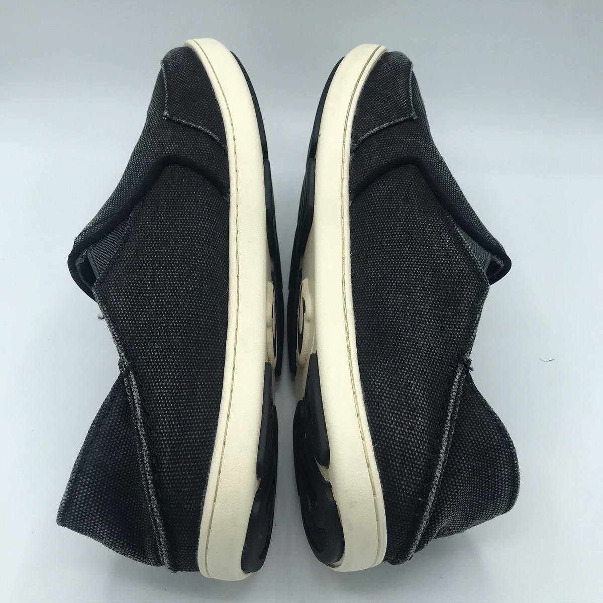 OluKai Nohea Lole Slip-on Shoes OLUKAI NOHEA LOLE GRAY CANVAS SLIP ON SHOES MENS SZ 8 | eBay main image 4