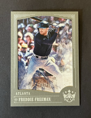 Panini 2018 Diamond Kings SP Freddie Freeman #143 Braves Serial #/99