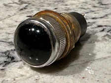 DIAL CO. Vintage Green Lens/Chrome Dash Indicator Light NY Parts/Repair USA