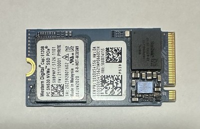 Westren Digital 512gb 99% Pc SN530 NVMe PCLe SSD