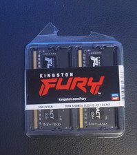 Image of Kingston FURY Impact 32 GB (2 x 16 GB) 3200MHz DDR4 CL20 SODIMM KF432S20IBK2/32