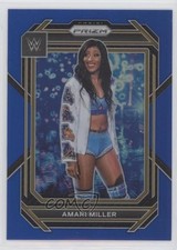 2023 Panini Prizm WWE Blue Prizm 190/199 Amari Miller #149 w5b
