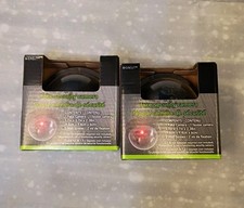 2 Pack Fake Dome Security Camera Blinking LEDs Light CCTV Surveillance