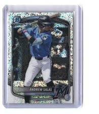 Andrew Salas 2025 Bowman Draft Chrome Sparkle Refractor