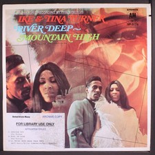 IKE & TINA TURNER: river deep, mountain high A&M 12" LP 33 RPM