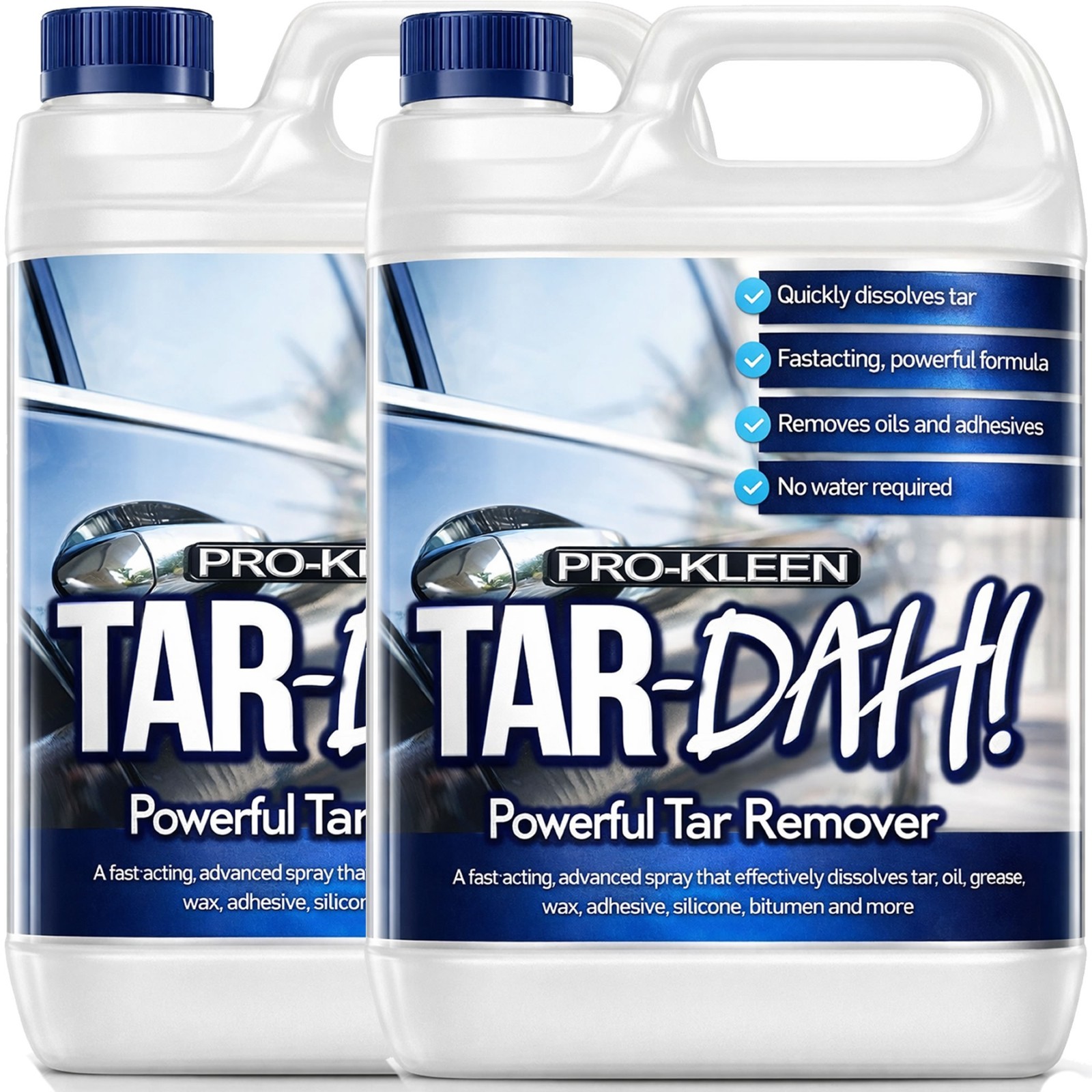 ProKleen Tar-Dah Tar Remover Cars Powerful Removes Bugs Adhesive Paintwork 10L