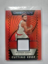 Stephen Curry 24-25 Obsidian Cutting Edge Game Worn Patch #/99