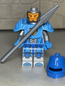 Lego Nexo Knight Royal Soldier King&rsquo;s Guard Minifigure 30376 70318 nex039b