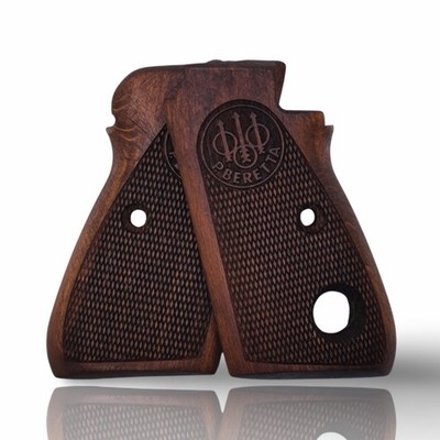 Zib Grips Fits Beretta® 70 / 70S / 71 Puma Brown Beech, Classic