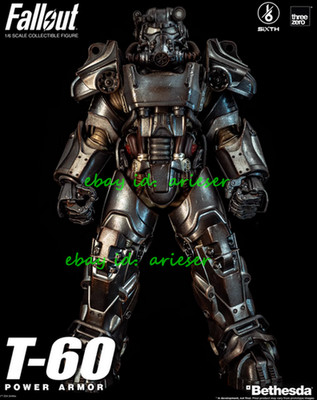 Threezero Fallout T-60 Power Armor 1/6 37cm Action Figure New Toys In Stock