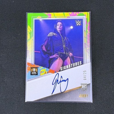 2022 Panini WWE NXT Signatures  #NSJNY Jinny Auto /25