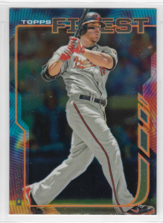 2014 Topps Finest #18 CHRIS DAVIS Baltimore Orioles (NR-MINT) **free shipping**