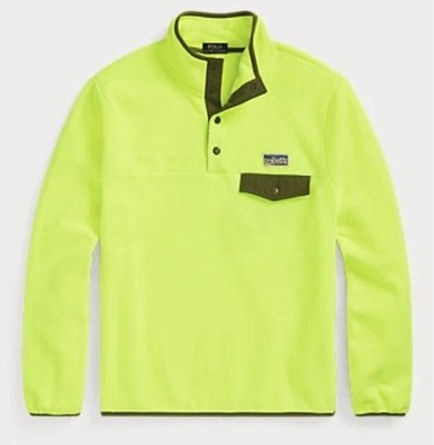 NWT Polo Ralph Lauren 1/4 Snap Voyager Fleece Sweatshirt Ski Pullover Jacket 2XL